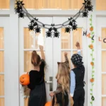 3m Halloween Honeycomb Garland Pendant Spider Bat Party Flag Scene Layout Props - Image 6