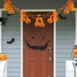 3m Halloween Honeycomb Garland Pendant Spider Bat Party Flag Scene Layout Props - Image 7