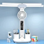 4-head Desk Lamp Foldable Reading Lamp 3-gear Color Adjustment - Image 2