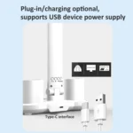 4-head Desk Lamp Foldable Reading Lamp 3-gear Color Adjustment - Image 6