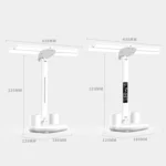 4-head Desk Lamp Foldable Reading Lamp 3-gear Color Adjustment - Image 9