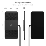 Avoid Camera Universal Car Wireless Charger Anti-slip Mat - Image 2
