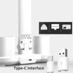 Double Head Horizontal Desk Lamp 3 Light Color Reading Lamp - Image 7