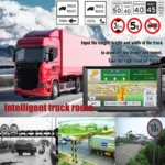 9 Inch 8G/256M Car GPS Navigator With Large Screen Capacitive Bluetooth Map - Image 11