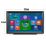 9 Inch 8G/256M Car GPS Navigator With Large Screen Capacitive Bluetooth Map - Image 3