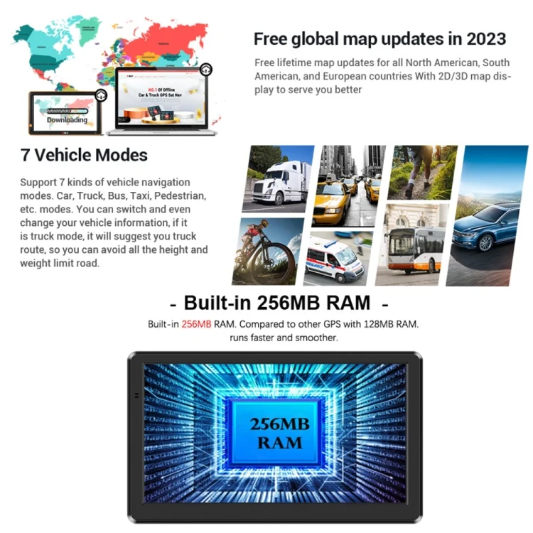 TBD06052120_B7.webp 9 Inch 8G/256M Car GPS Navigator With Large Screen Capacitive Bluetooth Map - Image 8