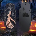 Halloween Induction Spray Doorbell Hand Movable Luminous Sounding Scary Doorbell - Image 2