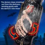 Halloween Induction Spray Doorbell Hand Movable Luminous Sounding Scary Doorbell - Image 4