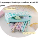 Large Capacity Multi-layer Waterproof Pencil Case Cartoon Pencil Case - Image 4