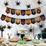 Halloween Decoration Wall Stickers Hanging Pendant Party Horror Banner Decoration - Image 5