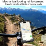 Upper And Lower Linkage Motorcycle Mountain Bike Riding Navigation Bracket - Image 7