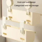 Suction Cup Wall Mounted Bathroom Shelf Drainage Detachable Storage Rack Hanging Basket - Image 8