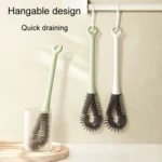 Household Long Handle Cup Brush Breaker Milk Bottle Cleaning Brushes - Image 4