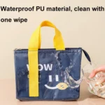PU Cartoon Waterproof Thickened Insulated and Cooling Lunch Bag - Image 4