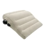Lumbar Pillow Portable Travel Flocking Pillow Chair Back Support