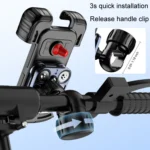 Motorcycle Mountain Bike Shock And Shaking Absorbing Riding Navigation Stand - Image 6