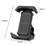Motorcycle Bicycle Riding Navigation Cell Phone Holder - Image 2