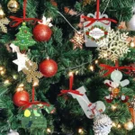 10pcs Clear Acrylic Christmas Decoration Hangers DIY Blank Xmas Tree Ornament With Rope - Image 7