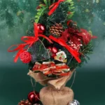 10pcs Clear Acrylic Christmas Decoration Hangers DIY Blank Xmas Tree Ornament With Rope - Image 8