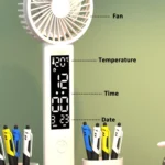 Round Desk Lamp Study Reading Folding Smart Bedside Eye Protection Lamp - Image 3