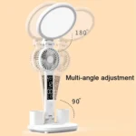 Round Desk Lamp Study Reading Folding Smart Bedside Eye Protection Lamp - Image 6