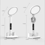 Round Desk Lamp Study Reading Folding Smart Bedside Eye Protection Lamp - Image 10