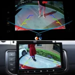 AHD1080P Car Universal HD Night Vision Rear View Reversing Three-Control Fisheye Camera - Image 5