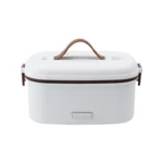 Electric Lunch Box Stainless Steel Lining Plug-in Heating Bento Box