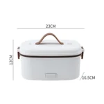 Electric Lunch Box Stainless Steel Lining Plug-in Heating Bento Box - Image 8