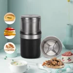 Single Cup Cross Knife Small Electric Grinder Coffee Bean Grains Fine Grinding Powder Machine - Image 2