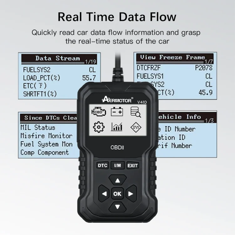 TBD06052255_B4.webp AERMOTOR Car Fault Diagnostic Instrument ELM327 Engine Fault Detection Tool - Image 5