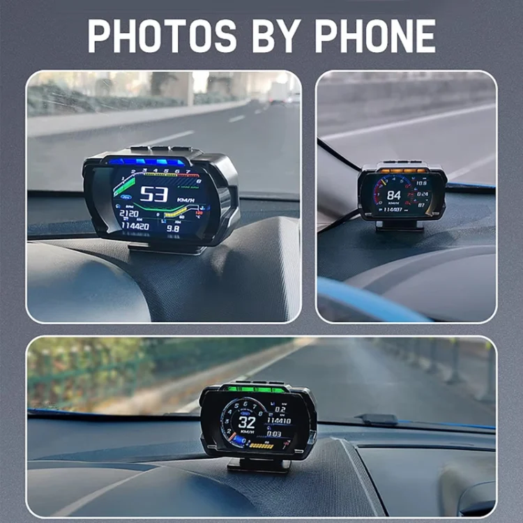 TBD06052263_B12.webp HUD Head-up Display OBD LCD Mileage Speedometer - Image 13