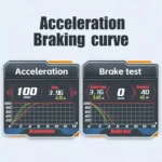 HUD Head-up Display OBD LCD Mileage Speedometer - Image 3
