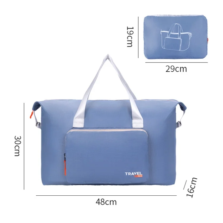 TBD06052266_B2.webp Folding Travel Bag Large Capacity Gym Rucksack Portable Luggage Clothes Storage Bag - Image 3