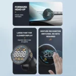 Head-up Display USB Powered Car GPS Altitude Meter - Image 11