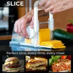 4 in 1 Cheese Chopper Butter Slicer Refrigerator Storage Box with 3 Blades - Image 3