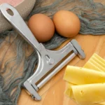 Cheese Slicer Adjustable Thickness Butter Cutter Stainless Steel Wire Scraper - Image 3