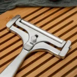Cheese Slicer Adjustable Thickness Butter Cutter Stainless Steel Wire Scraper - Image 4