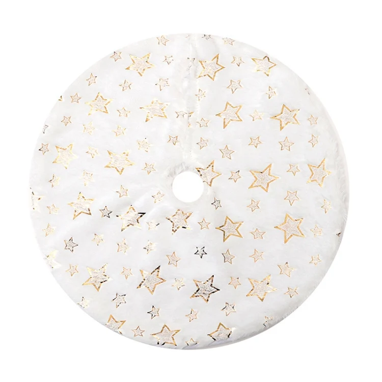 TBD0605232701A.webp 40cm Christmas Tree Skirt Mat Christmas Tree Bottom Foot Carpet Party Decoration - Image 1