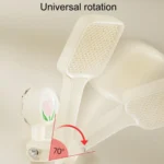 Bathroom No-Punch Suction Cup Showerhead Holder Tulip Shower Hanger - Image 5