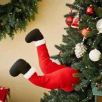 Christmas Tree Decoration Santa Claus Elf Legs Plush Door Decor Christmas Home Hanging Ornaments - Image 7