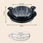 Bottom Suction Cup Multi-Functional Chicken Breast Salad Shredder Manual Meat Grinder - Image 3