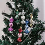 6pcs /Box Candy Christmas Tree DIY Ornaments New Year Xmas Gifts Christmas Ball Decoration - Image 2