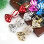 6pcs /Box Candy Christmas Tree DIY Ornaments New Year Xmas Gifts Christmas Ball Decoration - Image 4