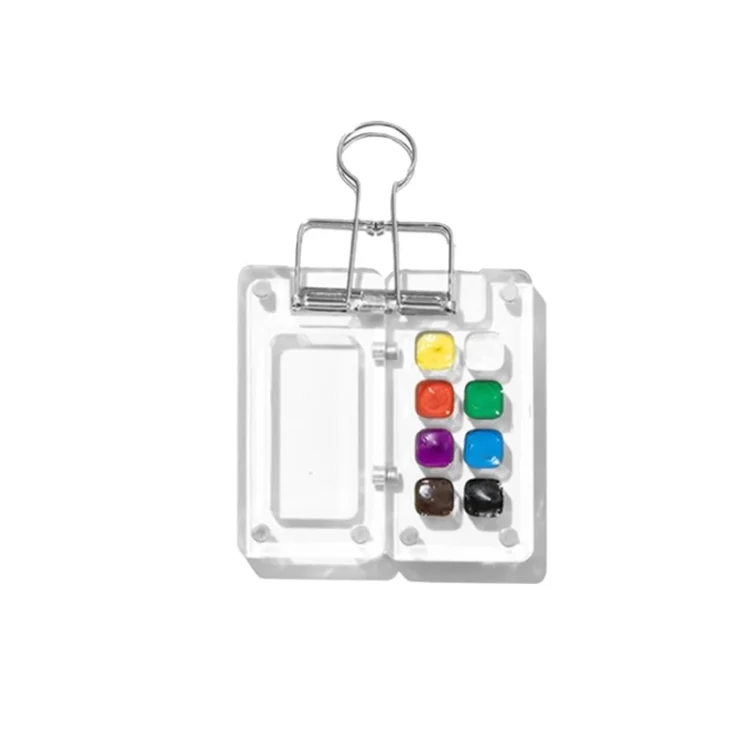 Mini Portable Watercolor Acrylic Box For Sketching