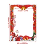 Christmas Party Decoration Children Adults Quirky Photo Frame Handheld Photo Props - Image 4