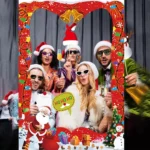 Christmas Party Decoration Children Adults Quirky Photo Frame Handheld Photo Props - Image 7