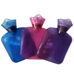 250ml PVC Hot Water Bag Thickened Transparent Filling Water Hot Water Bottle Winter Warmer Bag - Image 3
