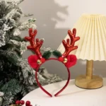 Bell Antler Headdress Christmas Ball Party Decoration Headband