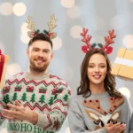 Bell Antler Headdress Christmas Ball Party Decoration Headband - Image 7